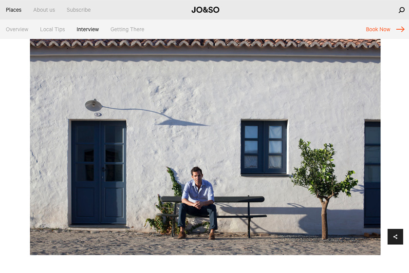 Entrevista JO&SO ao proprietário